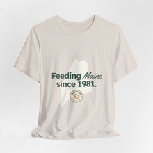 Load image into Gallery viewer, Feeding Maine Unisex Short Sleeve Tee (Available in 7 colors)