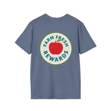 Load image into Gallery viewer, Farm Fresh Rewards - Portland Food Co-Op on Front Unisex Softstyle T-Shirt