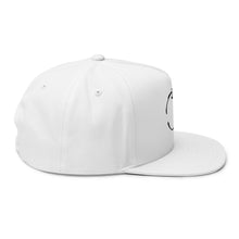 Load image into Gallery viewer, Flat Bill Cap (Embroidery) (Available in White and Grey)
