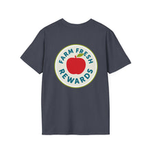 Load image into Gallery viewer, Farm Fresh Rewards - Portland Food Co-Op on Front Unisex Softstyle T-Shirt