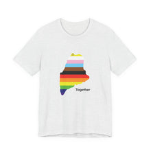 Load image into Gallery viewer, Together Maine. Unisex Jersey Short Sleeve Tee (Available in 6 colors)