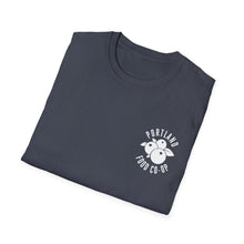 Load image into Gallery viewer, Farm Fresh Rewards - Portland Food Co-Op on Front Unisex Softstyle T-Shirt