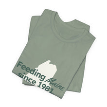 Load image into Gallery viewer, Feeding Maine Unisex Short Sleeve Tee (Available in 7 colors)