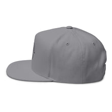 Load image into Gallery viewer, Flat Bill Cap (Embroidery) (Available in White and Grey)