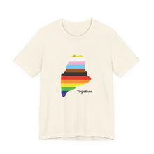 Load image into Gallery viewer, Together Maine. Unisex Jersey Short Sleeve Tee (Available in 6 colors)
