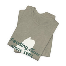 Load image into Gallery viewer, Feeding Maine Unisex Short Sleeve Tee (Available in 7 colors)