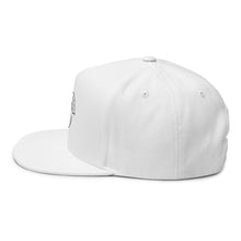Load image into Gallery viewer, Flat Bill Cap (Embroidery) (Available in White and Grey)