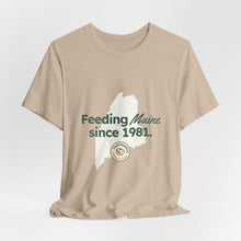 Load image into Gallery viewer, Feeding Maine Unisex Short Sleeve Tee (Available in 7 colors)