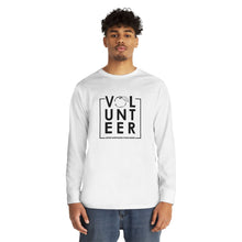 Load image into Gallery viewer, Apple Corps Volunteer - Long Sleeve Crewneck Tee Square with Apple