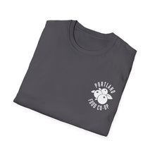Load image into Gallery viewer, Farm Fresh Rewards - Portland Food Co-Op on Front Unisex Softstyle T-Shirt