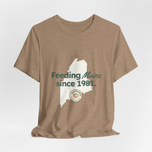 Load image into Gallery viewer, Feeding Maine Unisex Short Sleeve Tee (Available in 7 colors)