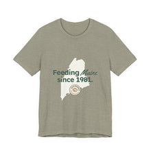 Load image into Gallery viewer, Feeding Maine Unisex Short Sleeve Tee (Available in 7 colors)