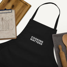 Load image into Gallery viewer, Cooking Matters Embroidered Apron