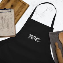 Load image into Gallery viewer, Cooking Matters Embroidered Apron