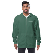 Load image into Gallery viewer, Good Shepherd Food Bank Logo - Mid-weight Unisex Fleece Zip Up Hoodie