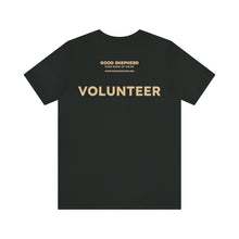 Load image into Gallery viewer, Volunteer - Squash Hunger. Unisex Jersey Short Sleeve Tee