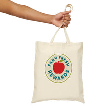 Load image into Gallery viewer, Farm Fresh Rewards Cotton Canvas Tote Bag