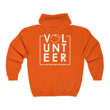 Load image into Gallery viewer, Apple Corps Volunteer - Volunteer Zip Hoodie Sweatshirt Square