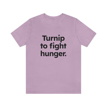 Load image into Gallery viewer, Volunteer - Turnip to Fight Hunger. Unisex Jersey Short Sleeve Tee