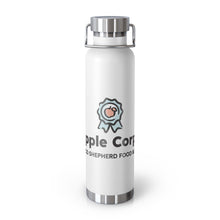 Load image into Gallery viewer, Apple Corps Volunteer - Badge Copper Vacuum Insulated Bottle, 22oz