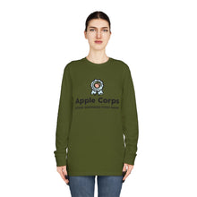 Load image into Gallery viewer, Apple Corps Volunteer - Badge Long Sleeve Crewneck Tee