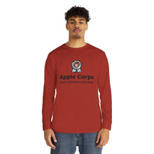 Load image into Gallery viewer, Apple Corps Volunteer - Badge Long Sleeve Crewneck Tee