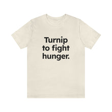 Load image into Gallery viewer, Volunteer - Turnip to Fight Hunger. Unisex Jersey Short Sleeve Tee