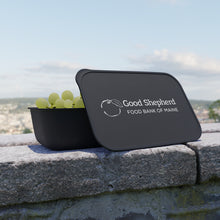 Load image into Gallery viewer, Food Bank Logo PLA Bento Box with Band and Utensils