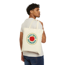 Load image into Gallery viewer, Farm Fresh Rewards Cotton Canvas Tote Bag