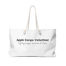 Load image into Gallery viewer, Apple Corps Volunteer - One Hour Weekender Bag