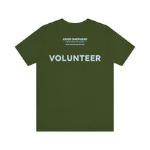 Load image into Gallery viewer, Volunteer - Lettuce Help. Unisex Jersey Short Sleeve Tee