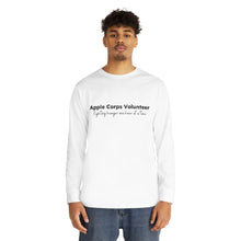 Load image into Gallery viewer, Apple Corps Volunteer - One Hour Long Sleeve Crewneck Tee