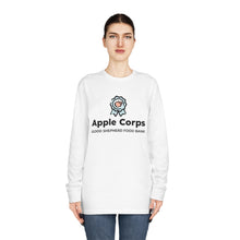 Load image into Gallery viewer, Apple Corps Volunteer - Badge Long Sleeve Crewneck Tee