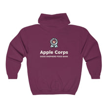Load image into Gallery viewer, Apple Corps Volunteer - Badge Zip Hoodie Sweatshirt
