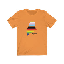 Load image into Gallery viewer, Together Maine. Unisex Jersey Short Sleeve Tee