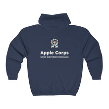 Load image into Gallery viewer, Apple Corps Volunteer - Badge Zip Hoodie Sweatshirt