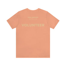 Load image into Gallery viewer, Volunteer - Squash Hunger. Unisex Jersey Short Sleeve Tee