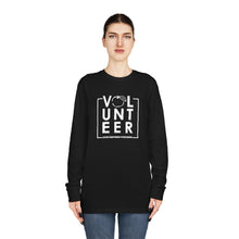 Load image into Gallery viewer, Apple Corps Volunteer - Volunteer Long Sleeve Crewneck Tee