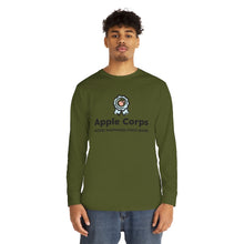 Load image into Gallery viewer, Apple Corps Volunteer - Badge Long Sleeve Crewneck Tee