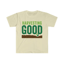 Load image into Gallery viewer, Harvesting Good Front Logo - Unisex Softstyle T-Shirt