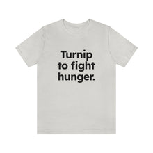 Load image into Gallery viewer, Volunteer - Turnip to Fight Hunger. Unisex Jersey Short Sleeve Tee