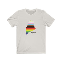 Load image into Gallery viewer, Together Maine. Unisex Jersey Short Sleeve Tee