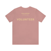 Load image into Gallery viewer, Volunteer - Squash Hunger. Unisex Jersey Short Sleeve Tee