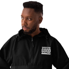 Load image into Gallery viewer, Harvesting Good - Embroidered Champion Packable Jacket