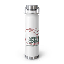 Load image into Gallery viewer, Apple Corps Volunteer - Apple Copper Vacuum Insulated Bottle, 22oz