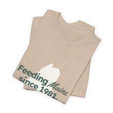 Load image into Gallery viewer, Feeding Maine Unisex Short Sleeve Tee (Available in 7 colors)
