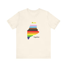 Load image into Gallery viewer, Together Maine. Unisex Jersey Short Sleeve Tee (Available in 6 colors)
