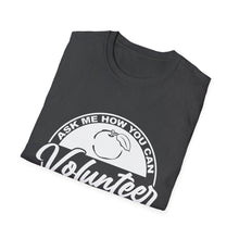 Load image into Gallery viewer, Volunteer - Circle Unisex Softstyle T-Shirt
