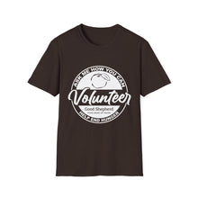 Load image into Gallery viewer, Volunteer - Circle Unisex Softstyle T-Shirt
