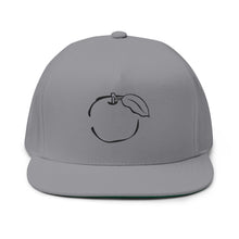 Load image into Gallery viewer, Flat Bill Cap (Embroidery) (Available in White and Grey)
